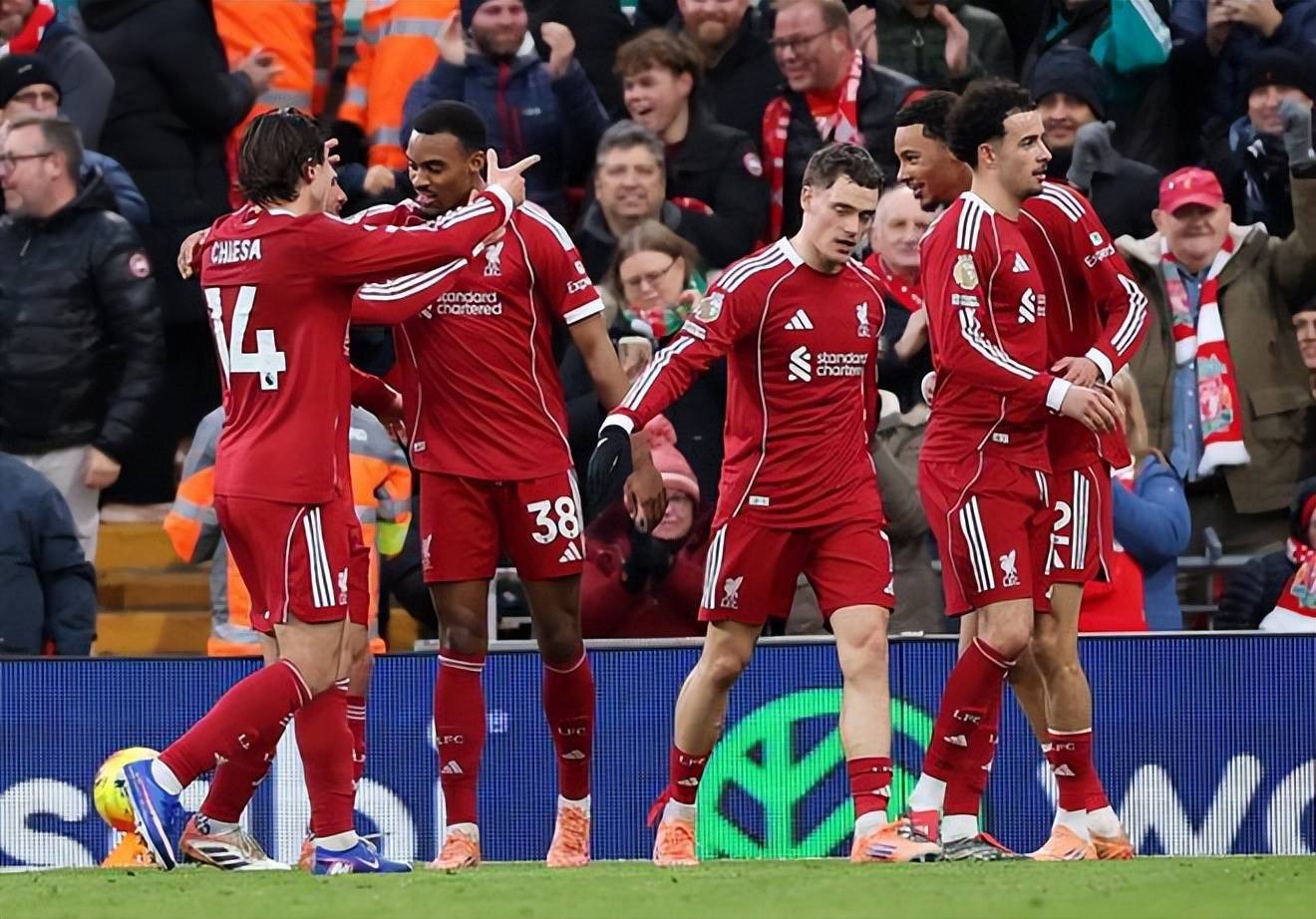 利物浦对阵布莱顿,力争保持不败球队